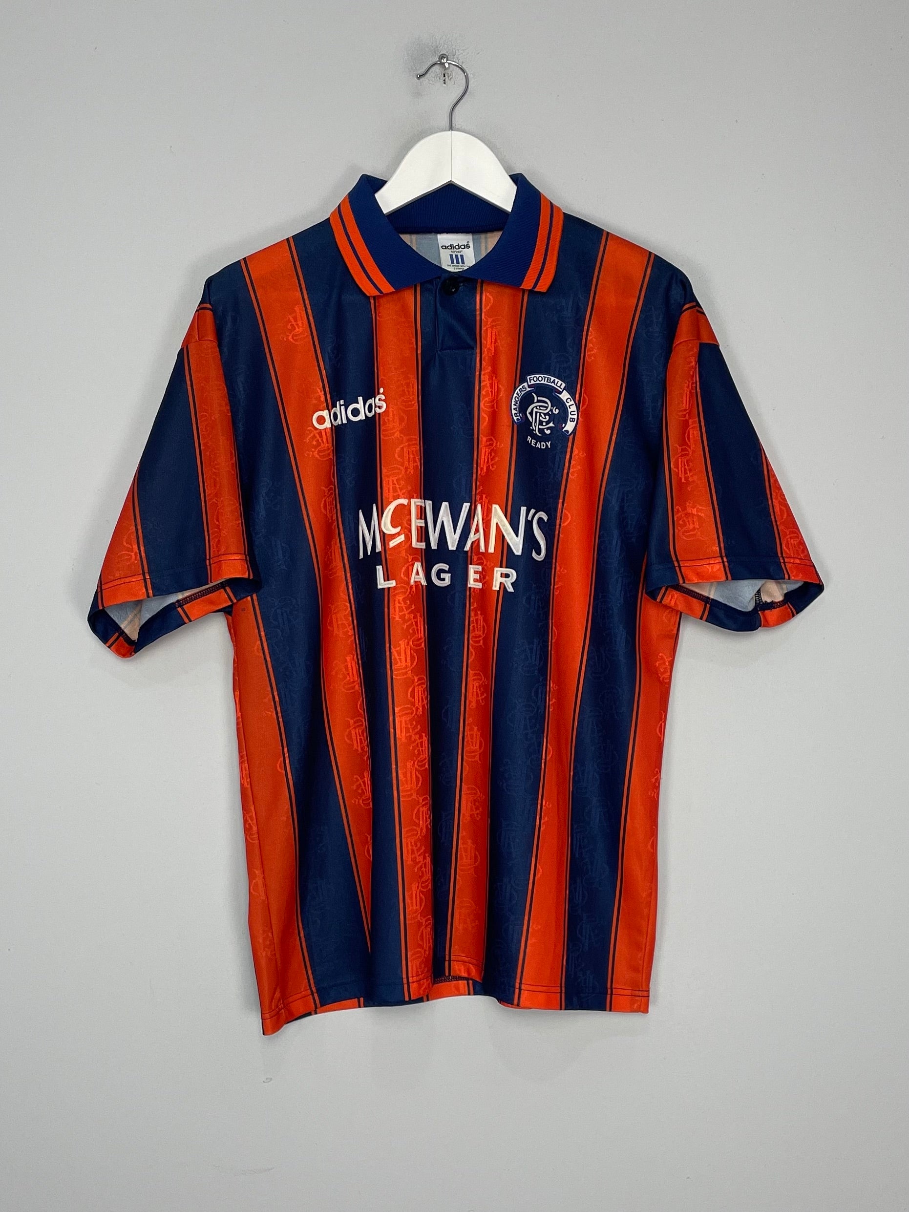 1993/94 RANGERS AWAY SHIRT (M) ADIDAS