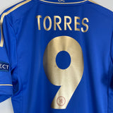 2012/13 CHELSEA TORRES #9 E/L HOME SHIRT (M) ADIDAS