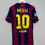 2014/15 BARCELONA MESSI #10 HOME SHIRT (M) NIKE