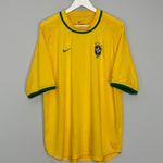 1998/00 BRAZIL HOME SHIRT (XL) NIKE