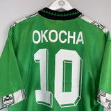 1994/95 NIGERIA OKOCHA #10 HOME SHIRT (XL) ADIDAS