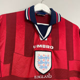 1998/99 ENGLAND AWAY SHIRT (M) UMBRO