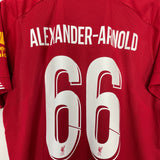 2019/20 LIVERPOOL ALEXANDER-ARNOLD #66 HOME SHIRT (XL) NEW BALANCE