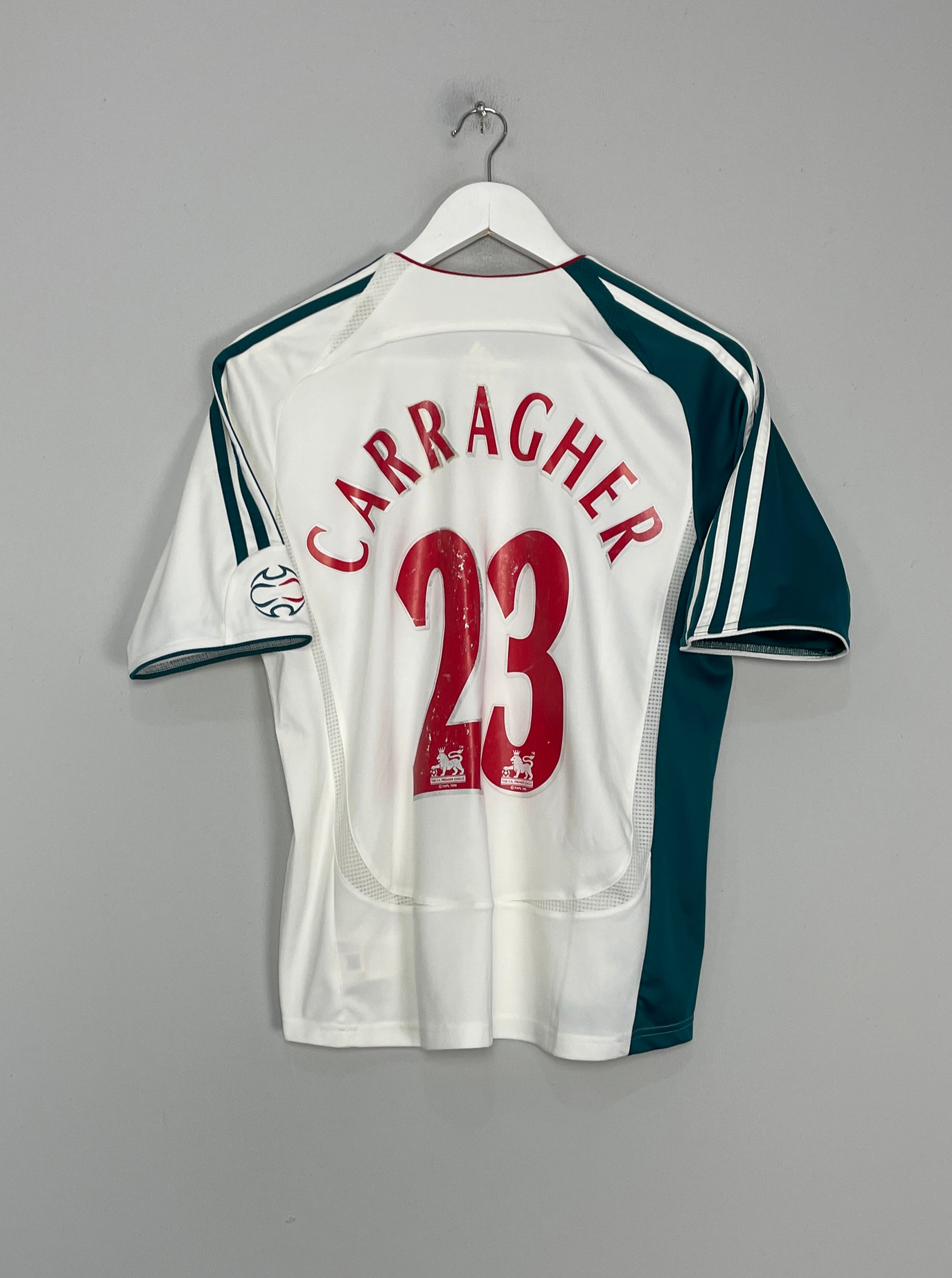 2006/07 LIVERPOOL CARRAGHER #23 THIRD SHIRT (S) ADIDAS