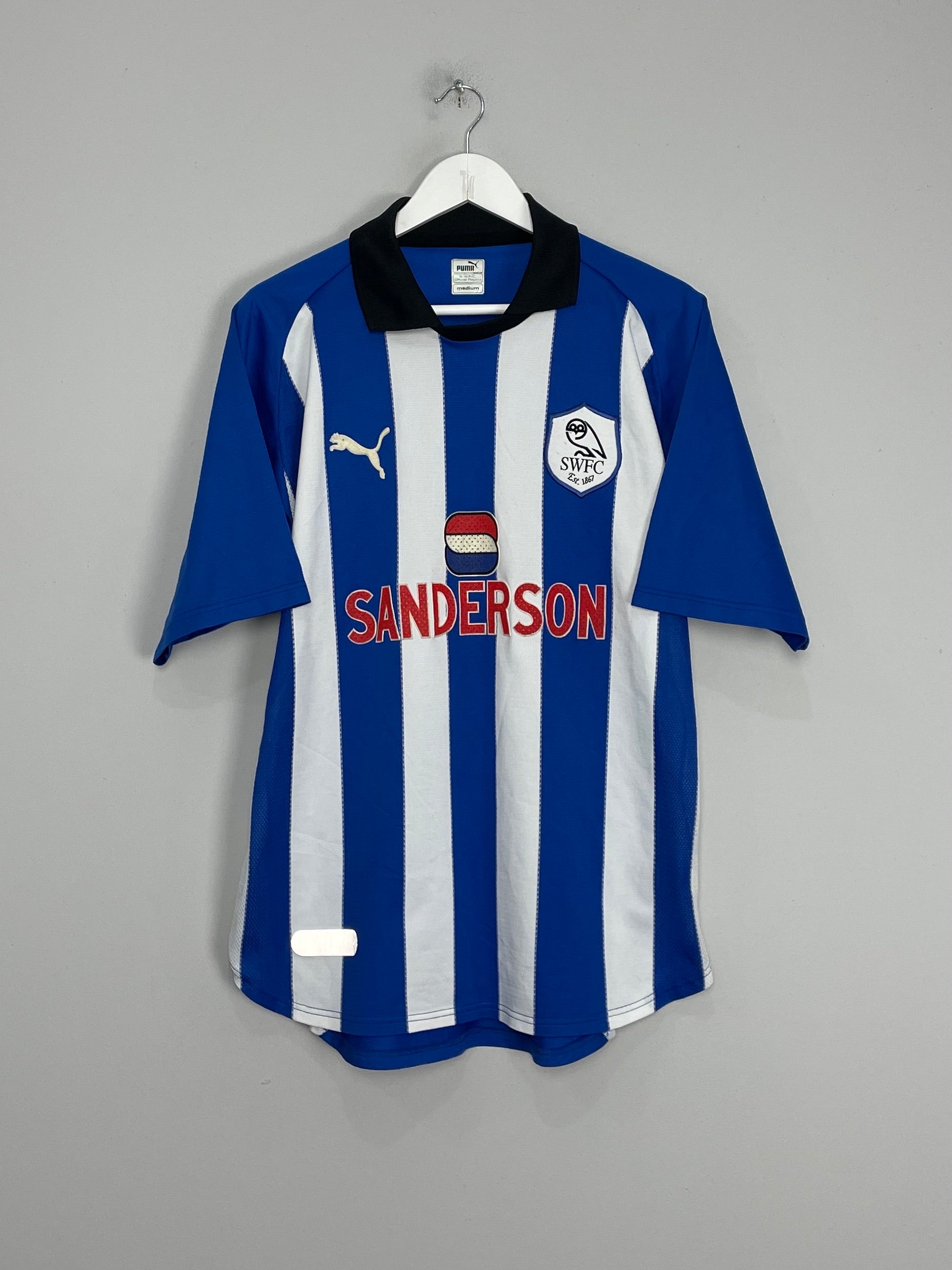 1999/00 SHEFFIELD WEDNESDAY HOME SHIRT (M) PUMA