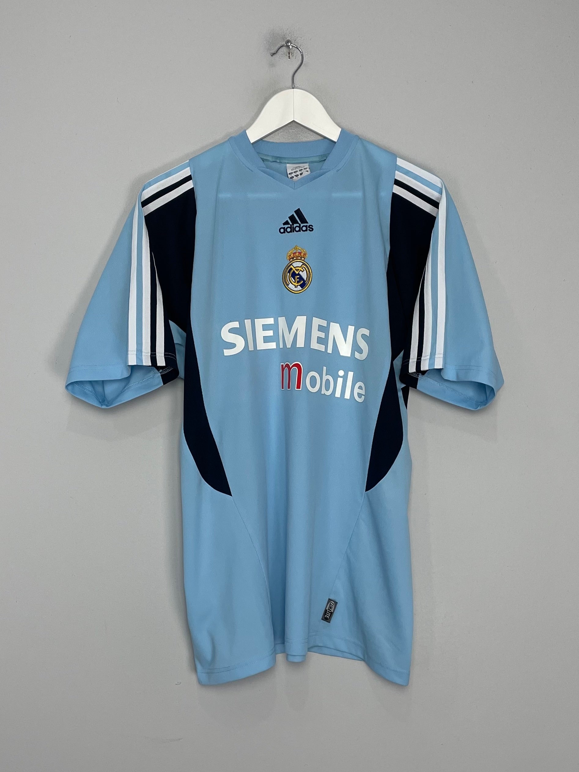 2003/04 REAL MADRID TRAINING SHIRT (M) ADIDAS