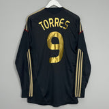 2009/10 LIVERPOOL TORRES #9 L/S AWAY SHIRT (M) ADIDAS