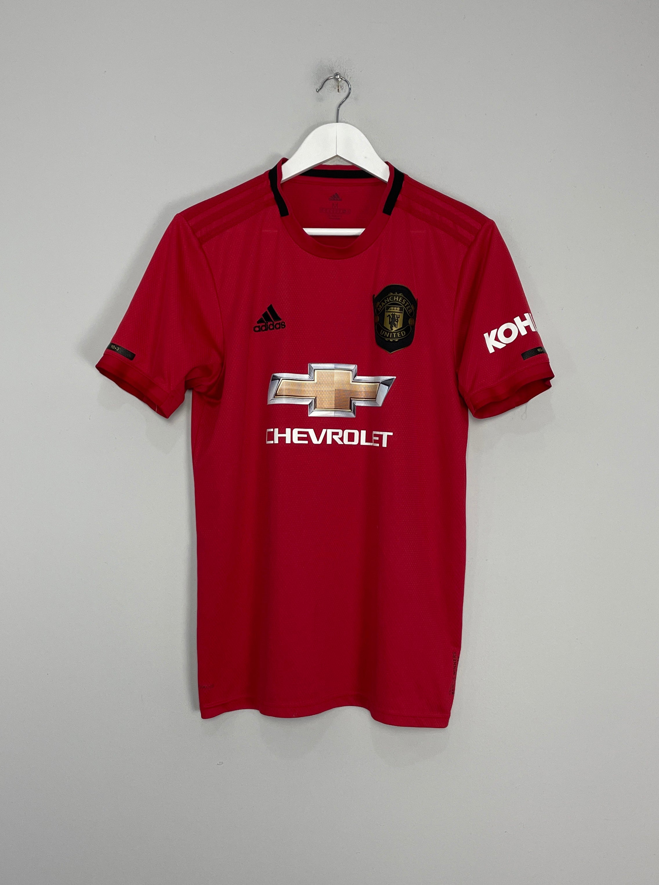 2019/20 MANCHESTER UNITED HOME SHIRT (M) ADIDAS