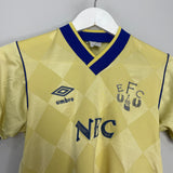 1986/88 EVERTON AWAY SHIRT (M.KIDS) UMBRO