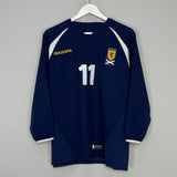 2003/05 SCOTLAND #11 L/S WOMENS SHIRT (XL) DIADORA