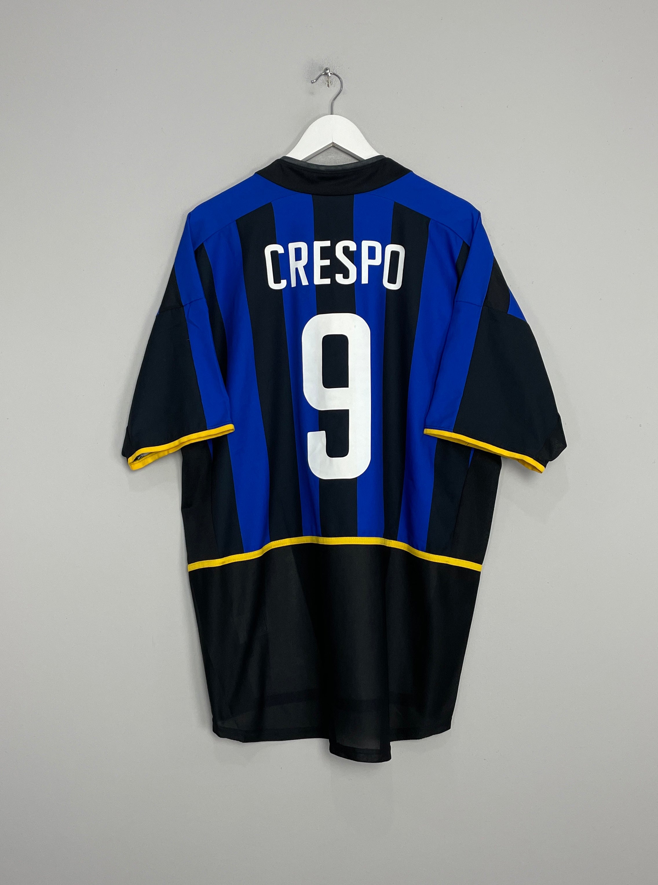 Image of the Inter Milan Crespo shirt from the 2002/03 season