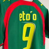 2006/07 CAMEROON ETO'O #9 HOME SHIRT (M) PUMA