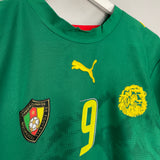 2006/07 CAMEROON ETO'O #9 HOME SHIRT (M) PUMA