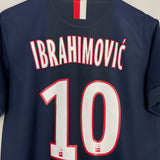 2014/15 PSG IBRAHIMOVIC #10 HOME SHIRT (M) NIKE