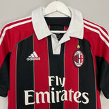 2012/13 AC MILAN BALOTELLI #45 HOME SHIRT (S) ADIDAS