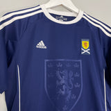 2010/11 SCOTLAND HOME SHIRT (M) ADIDAS