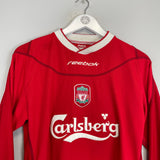 2002/04 LIVERPOOL OWEN #10 L/S HOME SHIRT (XS) REEBOK