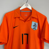 2006/08 NETHERLANDS V.PERSIE #17 HOME SHIRT (M) NIKE