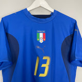 2006 ITALY NESTA #13 HOME SHIRT (M) PUMA