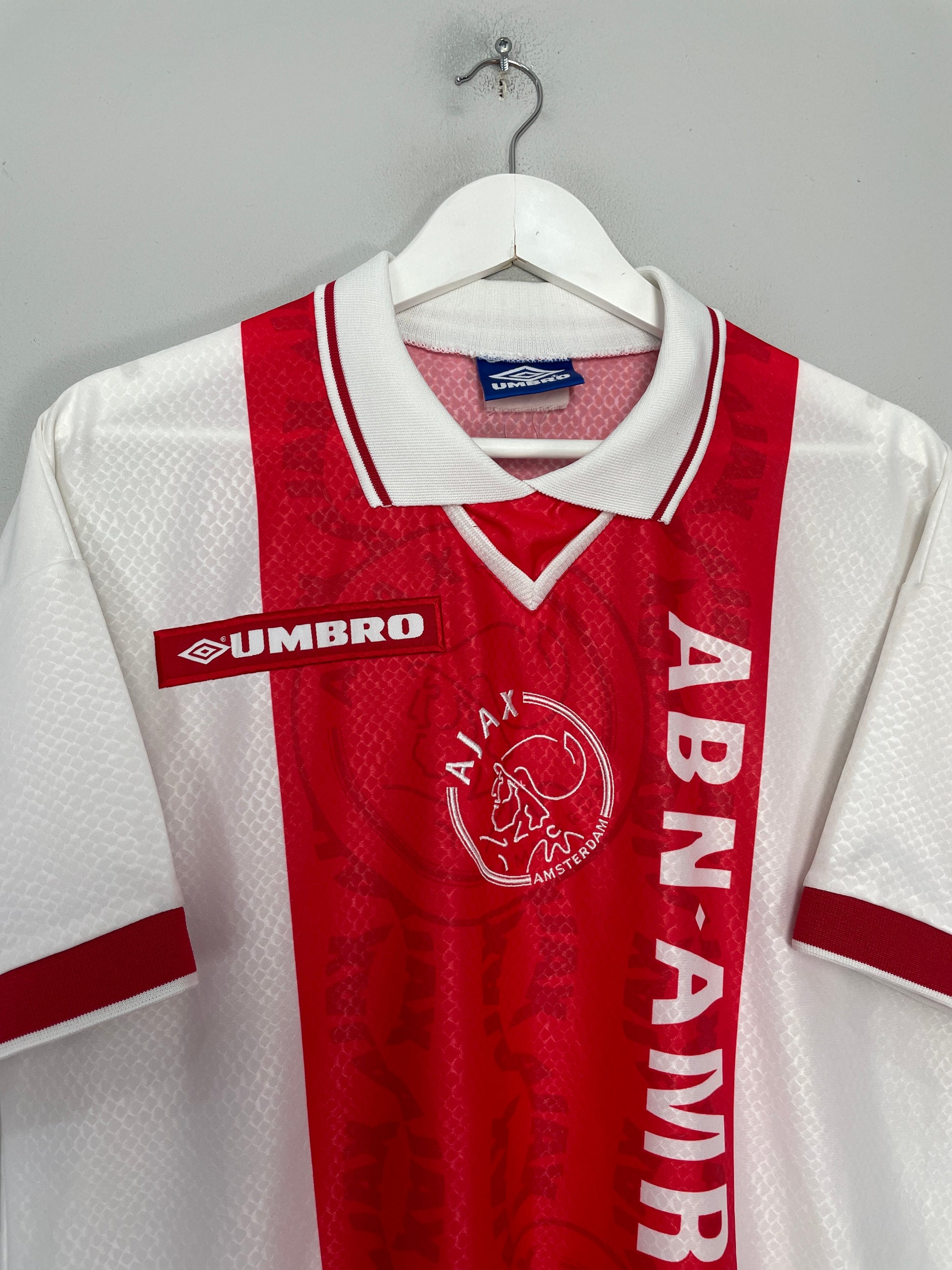 CULT KITS - 1998/99 AJAX HOME SHIRT (L) UMBRO – Cult Kits