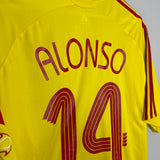 2006/07 LIVERPOOL ALONSO #14 AWAY SHIRT (XXXL) ADIDAS