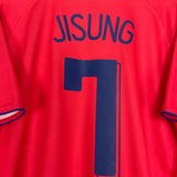 2006/08 SOUTH KOREA JISUNG #7 HOME SHIRT (L) NIKE