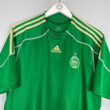 2009/10 ST ETIENNE HOME SHIRT (L) ADIDAS