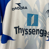 1998/99 DUISBERG #9 HOME SHIRT (L) DIADORA