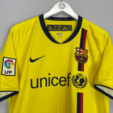 2008/09 BARCELONA A.INIESTA #8 AWAY SHIRT (M) NIKE