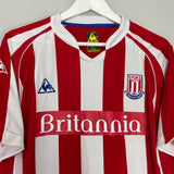 2009/10 STOKE CITY HOME SHIRT (L) LE COQ