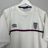 2001 ENGLAND TRAINING SHIRT (XXL) UMBRO