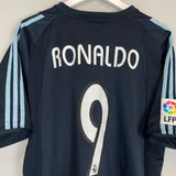 2003/04 REAL MADRID RONALDO #9 AWAY SHIRT (L) ADIDAS