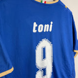 2007/08 ITALY TONI #9 HOME SHIRT (L) PUMA