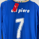 2007/08 ITALY DEL PIERO #7 *BNWT* HOME SHIRT (L) PUMA