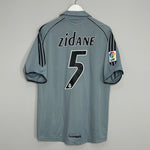 Image of the Real Madrid Zidane shirt from the 2005/06 season