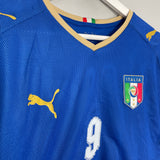 2007/08 ITALY TONI #9 HOME SHIRT (L) PUMA