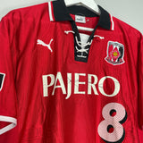 2001/02 URAWA RED DIAMONDS ONO #8 *TRIBUTE* HOME SHIRT (L) PUMA