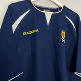 2003/05 SCOTLAND HOME SHIRT (XL) DIADORA