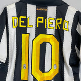 2010/11 JUVENTUS DEL PIERO #10 HOME SHIRT (L) NIKE