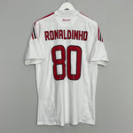 Image of the AC Milan Ronaldinho shirt from the 2008/09 season