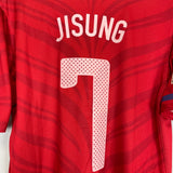 2010/12 SOUTH KOREA JI SUNG #7 HOME SHIRT (L) NIKE