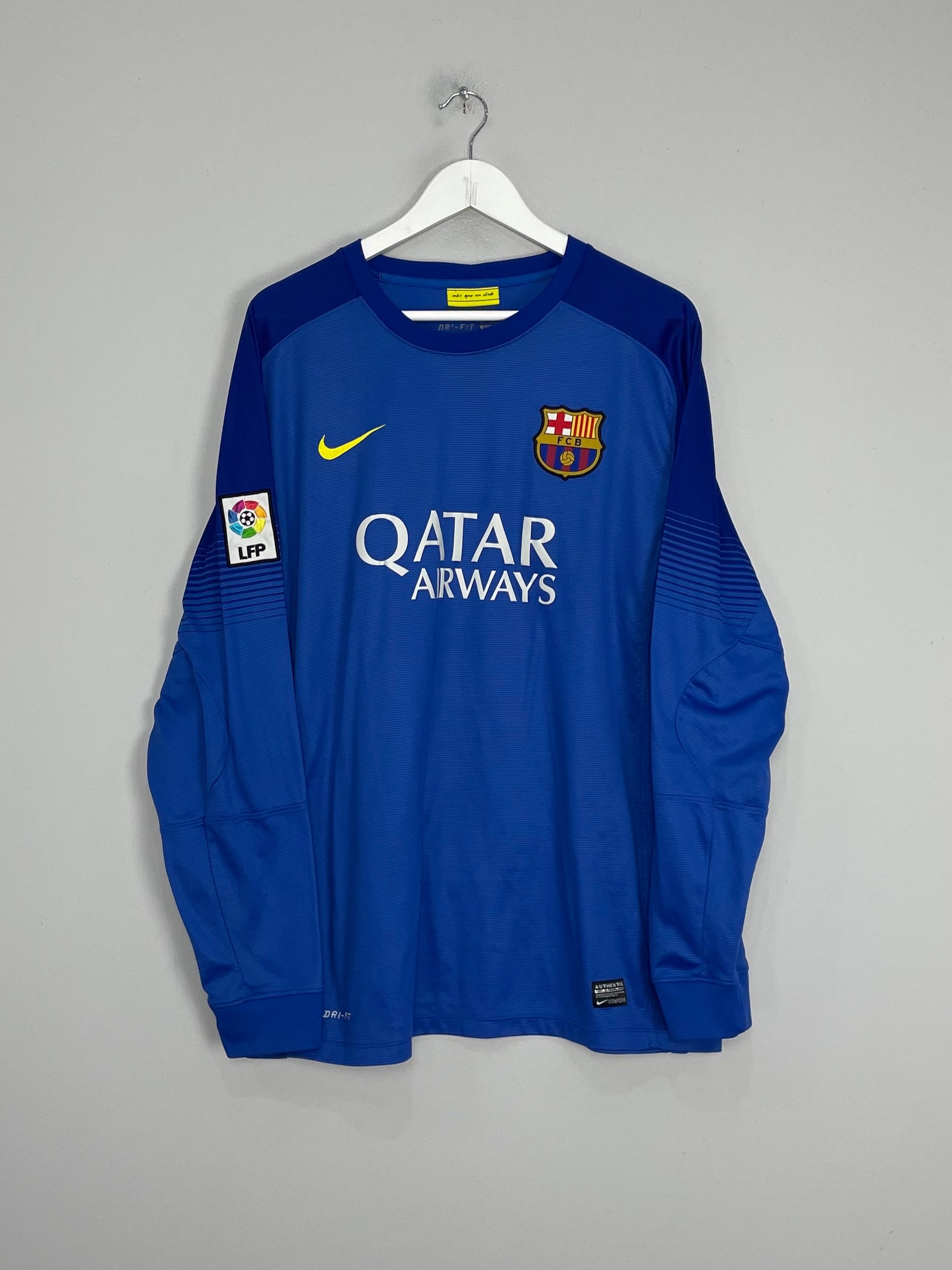 2013/14 BARCELONA GK SHIRT (XL) NIKE