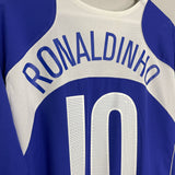 2004/06 BRAZIL RONALDINHO #10 AWAY SHIRT (XXXL) NIKE