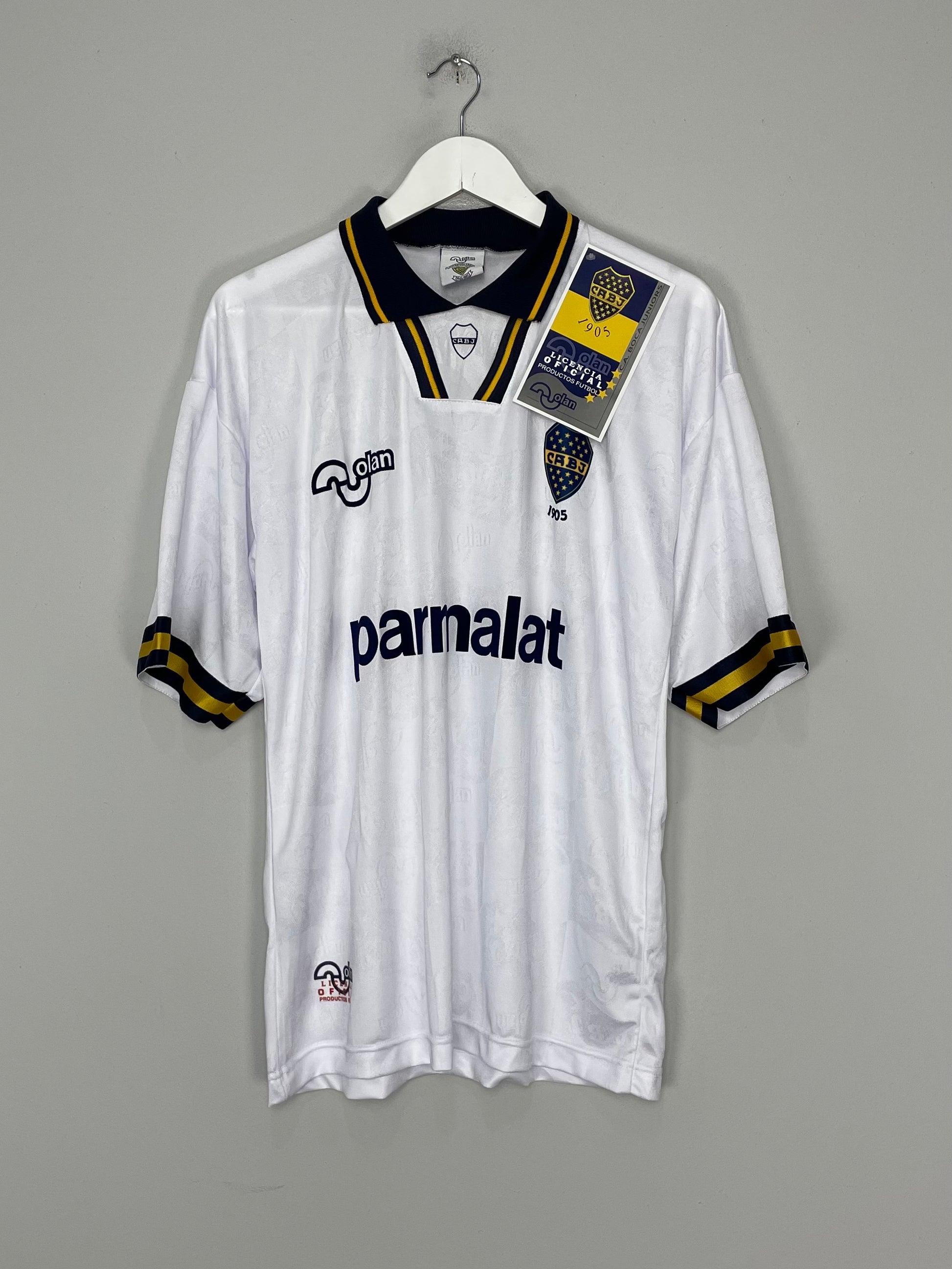 CULT KITS - 1994/95 BOCA JUNIORS #10 *REISSUE* BNWT AWAY SHIRT ...