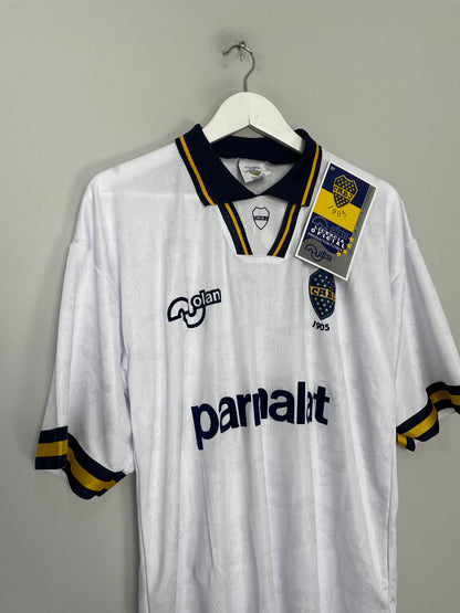 CULT KITS - 1994/95 BOCA JUNIORS #10 *REISSUE* BNWT AWAY SHIRT ...