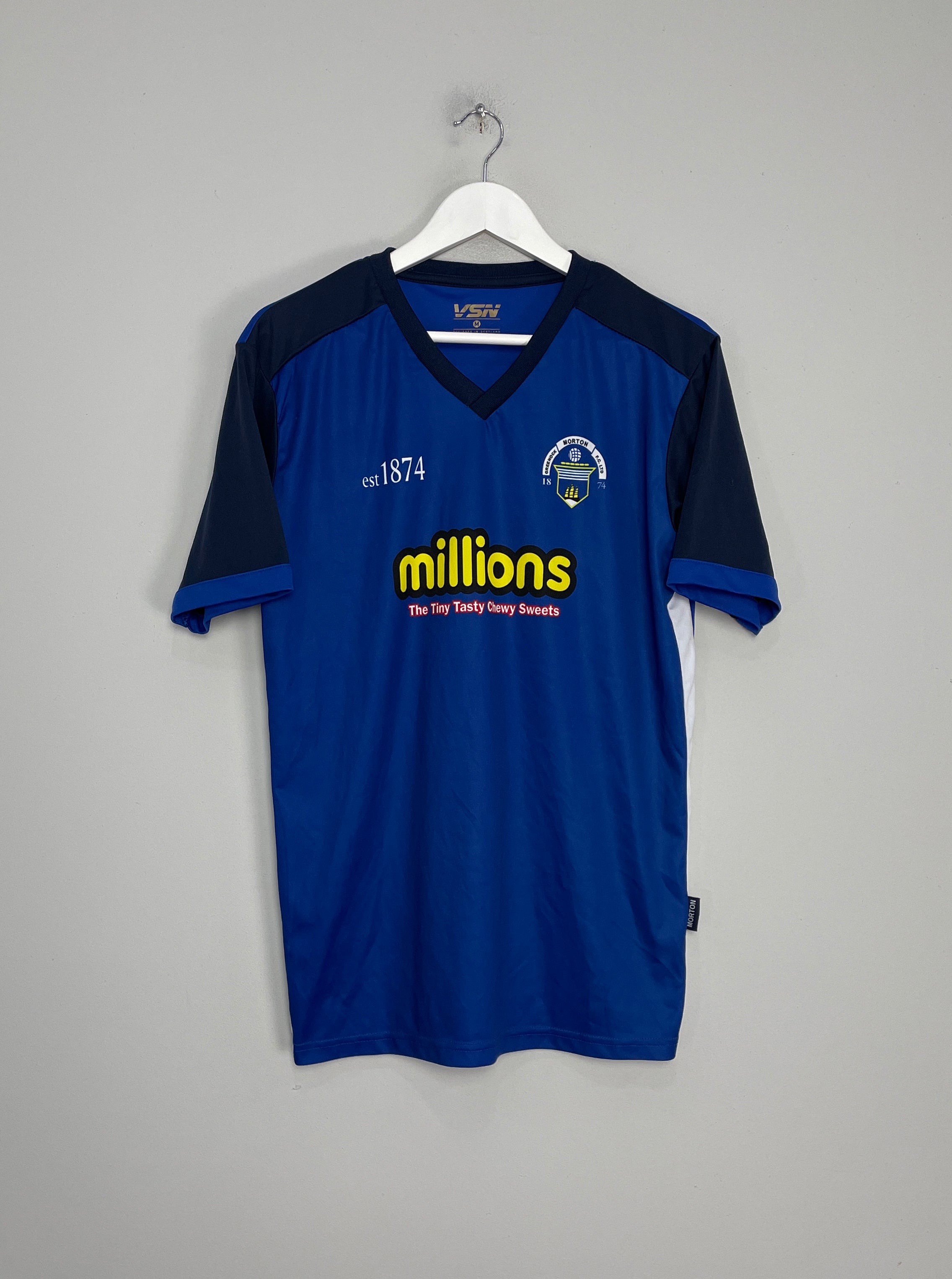 2018/19 GREENOCK MORTON TRAINING SHIRT (M) VSN