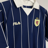 2002 SCOTLAND HOME SHIRT (L) FILA