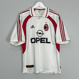 2000/02 AC MILAN AWAY SHIRT (L) ADIDAS