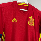 2016/17 SPAIN HOME SHIRT (M) ADIDAS