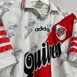 1996/97 RIVER PLATE HOME SHIRT (L) ADIDAS